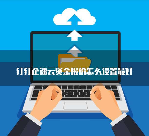 钉钉企速云资金报价怎么设置最好