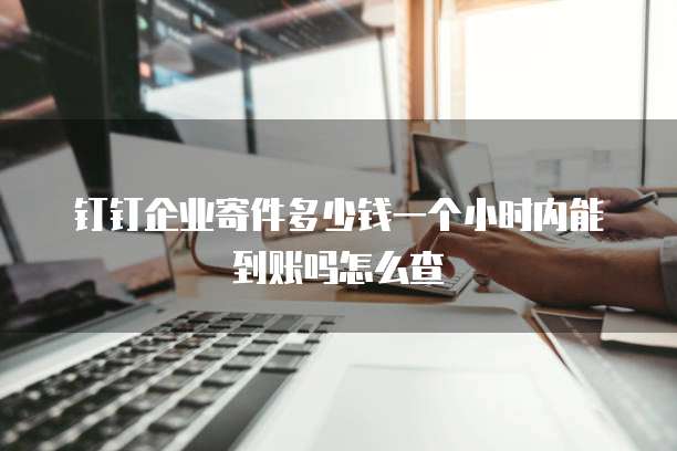 钉钉企业寄件多少钱一个小时内能到账吗怎么查
