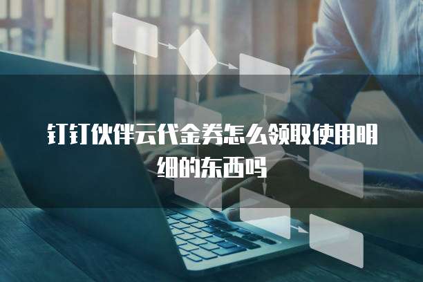 钉钉伙伴云代金券怎么领取使用明细的东西吗