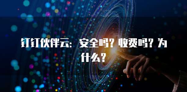 钉钉伙伴云:安全吗?收费吗?为什么?