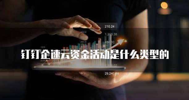 钉钉企速云资金活动是什么类型的