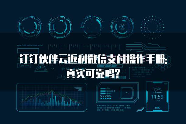钉钉伙伴云返利微信支付操作手册:真实可靠吗?