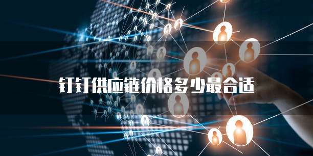 钉钉供应链价格多少最合适