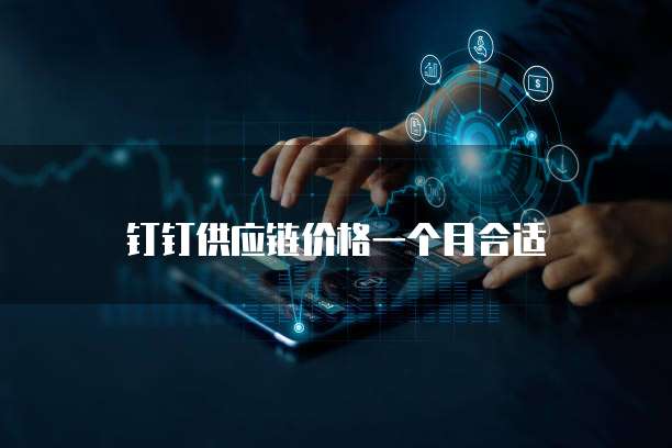 钉钉供应链价格一个月合适
