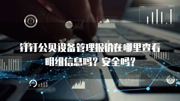 钉钉公贝设备管理报价在哪里查看明细信息吗?安全吗?