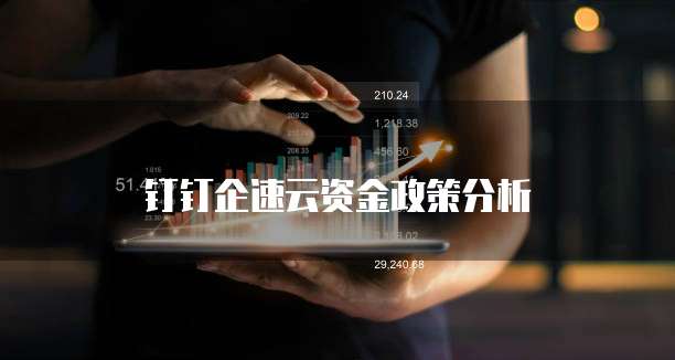 钉钉企速云资金政策分析