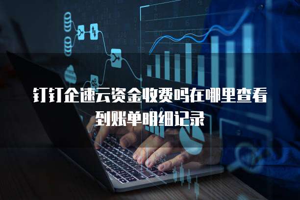 钉钉企速云资金收费吗在哪里查看到账单明细记录