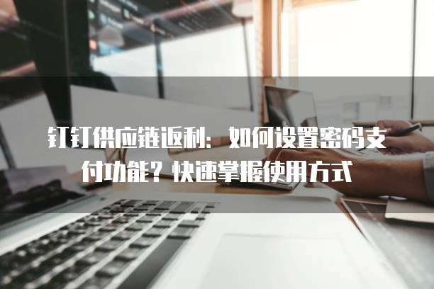 钉钉供应链返利：如何设置密码支付功能？快速掌握使用方式