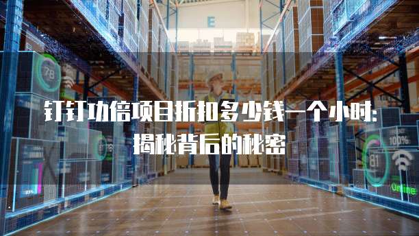 钉钉功倍项目折扣多少钱一个小时:揭秘背后的秘密