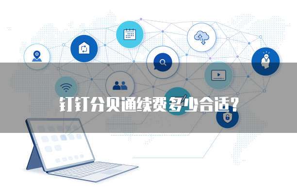 钉钉分贝通续费多少合适?