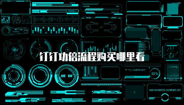 钉钉功倍流程购买哪里看