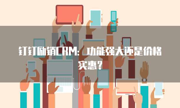 钉钉励销CRM:功能强大还是价格实惠?