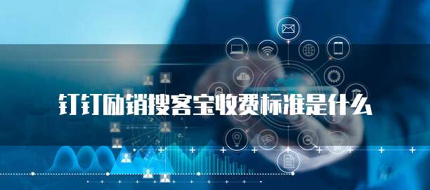 钉钉励销搜客宝收费标准是什么