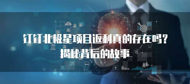 钉钉北极星项目返利真的存在吗?揭秘背后的故事
