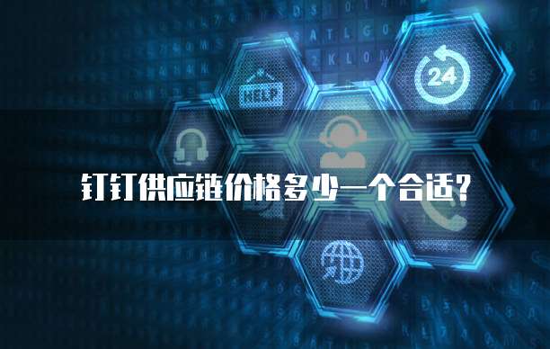 钉钉供应链价格多少一个合适?