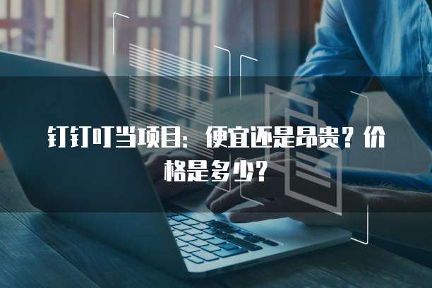 钉钉叮当项目:便宜还是昂贵?价格是多少?