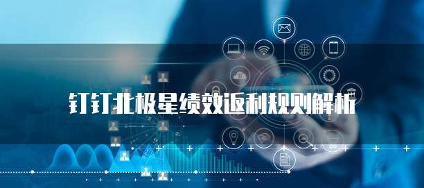 钉钉北极星绩效返利规则解析