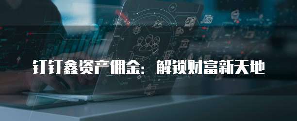 钉钉鑫资产佣金：解锁财富新天地