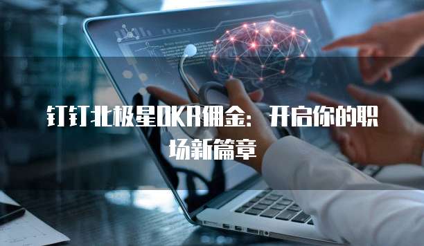 钉钉北极星OKR佣金:开启你的职场新篇章