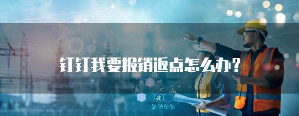 钉钉我要报销返点怎么办?