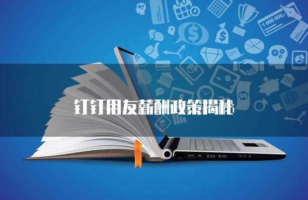 钉钉用友薪酬政策揭秘