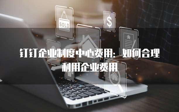 钉钉企业制度中心费用：如何合理利用企业费用
