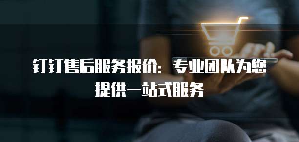 钉钉售后服务报价:专业团队为您提供一站式服务