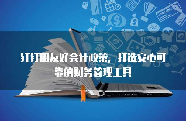 钉钉用友好会计政策,打造安心可靠的财务管理工具