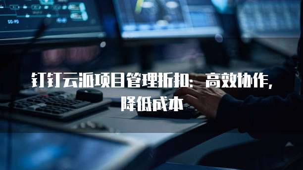 钉钉云派项目管理折扣：高效协作，降低成本
