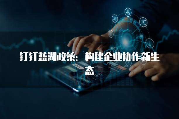 钉钉蓝湖政策:构建企业协作新生态