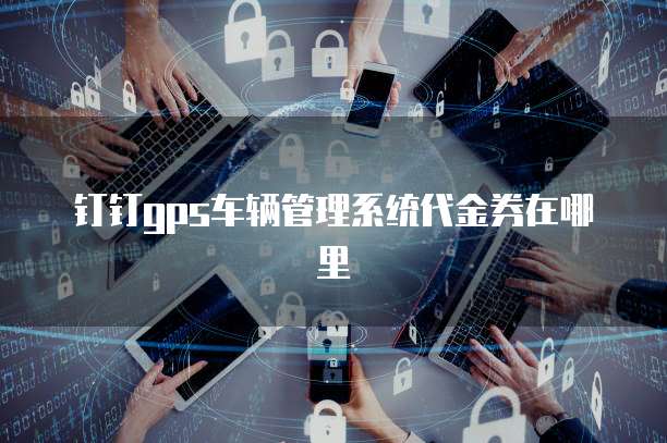 钉钉gps车辆管理系统代金券在哪里