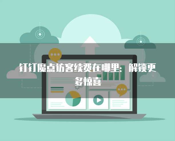 钉钉魔点访客续费在哪里:解锁更多惊喜