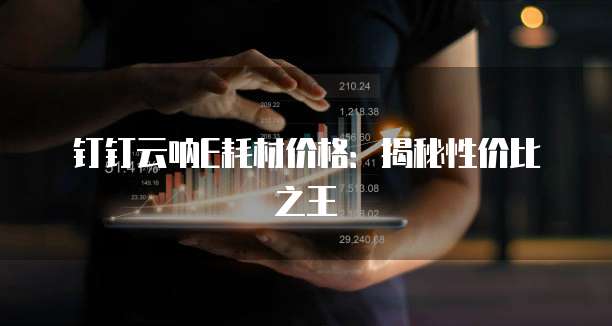 钉钉云呐E耗材价格：揭秘性价比之王