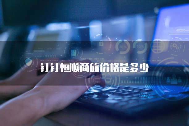 钉钉恒顺商旅价格是多少
