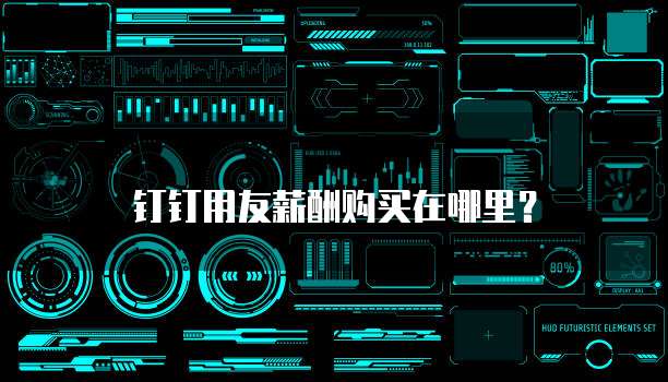 钉钉用友薪酬购买在哪里?