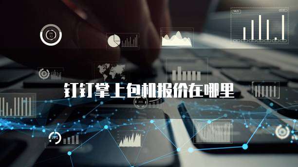 钉钉掌上包机报价在哪里