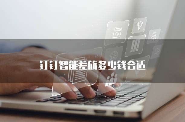 钉钉智能差旅多少钱合适