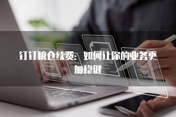 钉钉粮仓续费:如何让你的业务更加稳健