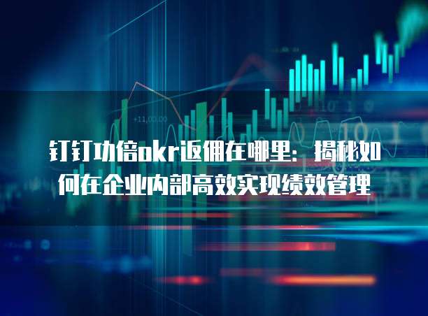 钉钉功倍okr返佣在哪里:揭秘如何在企业内部高效实现绩效管理