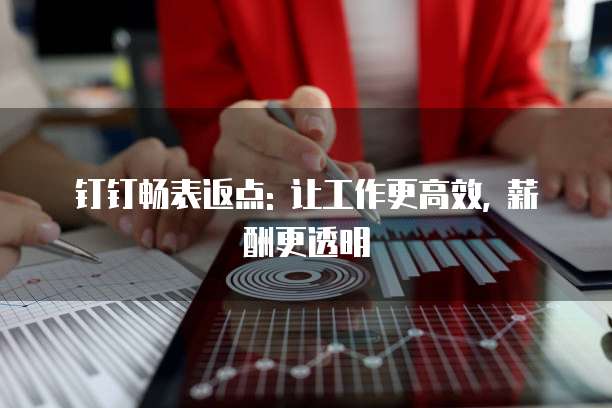 钉钉畅表返点: 让工作更高效, 薪酬更透明