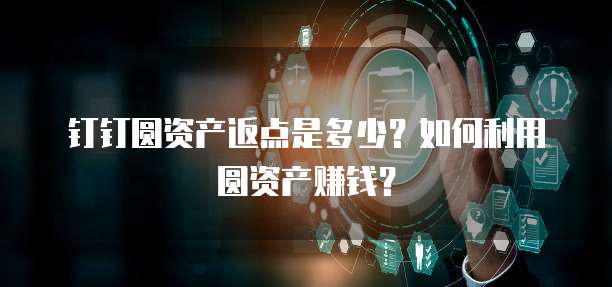 钉钉圆资产返点是多少?如何利用圆资产赚钱?