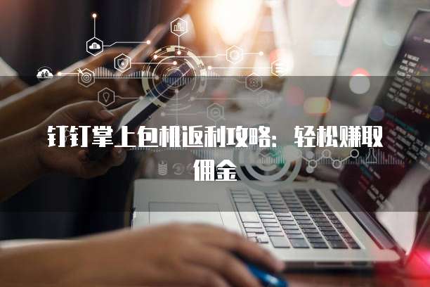 钉钉掌上包机返利攻略：轻松赚取佣金