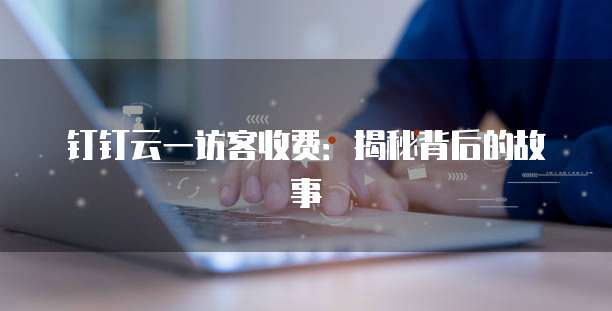 钉钉云一访客收费:揭秘背后的故事