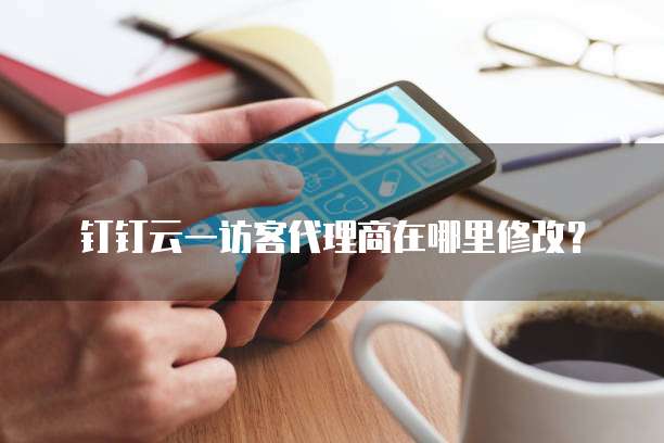 钉钉云一访客代理商在哪里修改？