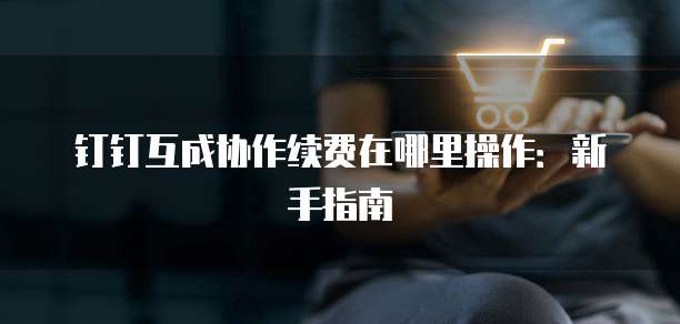 钉钉互成协作续费在哪里操作:新手指南