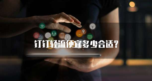 钉钉轻流便宜多少合适?
