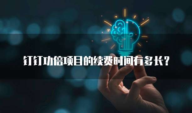 钉钉功倍项目的续费时间有多长?