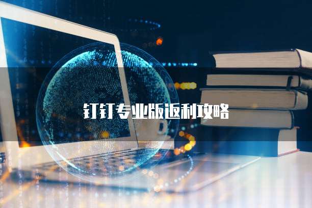 钉钉专业版返利攻略
