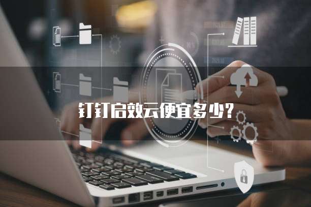 钉钉启效云便宜多少？