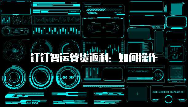 钉钉智运管货返利:如何操作